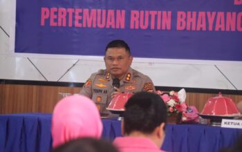 Perkuat Peran Pendukung Tugas Polri, Kapolres Toraja Utara Gelar Tatap Muka Bersama Bhayangkari