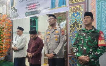 Kapolsek Soreang Hadiri Maulid Nabi di Masjid Al-Barkah Parepare, Warga Diajak Teladani Akhlak Rasulullah