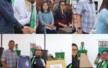 Kapolda Papua Barat Daya Serahkan Bantuan Kasih kepada Jemaat GKI Tasik Tiberias Waisai