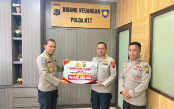 Polda Sulteng Salurkan Bantuan Kemanusiaan untuk Korban Gempa di NTT