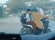 Polwan Ditlantas Polda Sultra Edukasi Pengendara Lewat Program Polantas Karib, Ajak Masyarakat Tertib Berlalu Lintas