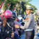 Di Tengah Riuh CFD, Kasat Lantas Polresta Gowa Hadir Lebih Dekat dengan Masyarakat
