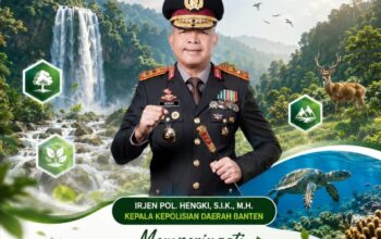 Peringati Hari Konservasi Alam Nasional, Kapolda Banten Ajak Masyarakat Jaga Kelestarian Alam