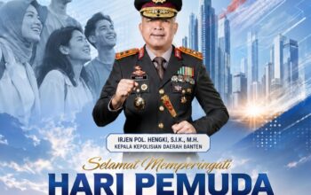 Hari Pemuda Internasional, Kapolda Banten Ajak Generasi Muda Berkontribusi Positif