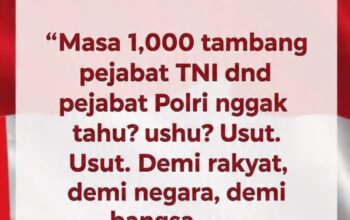 President RI Prawowo Subianto Perintahkan Usut 1000 Tambang Ilegal  Babel, Singgung Kinerja TNI – POLRI