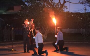 Kapolda Banten Pimpin Apel Kehormatan dan Renungan Suci Peringati HUT ke-81 RI