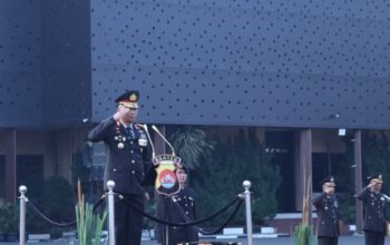 Semangat “Indonesia Berdaulat, Adil, dan Makmur” Menggema di Upacara HUT ke-81 RI di Polda Banten