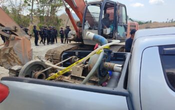 Ditreskrimsus Polda Sulsel dan Polres Luwu Bergerak Tertibkan PETI di Bajo Barat, Tiga Alat Berat Diamankan