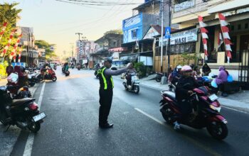 Sat Lantas Polres Parepare Intensifkan Commander Wish Pagi Guna Tekan Pelanggaran dan Kecelakaan Lalu Lintas