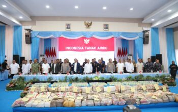 Bareskrim Polri, BNN RI, Beacukai dan Polda Kepri Ungkap Jaringan Narkoba Internasional, Sita 800 Kg Ketamin HCL