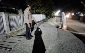 Polisi Tangani Lakalantas, Motor Tabrak Dua Bocah Pejalan Kaki di Balantak Banggai