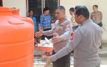 Atasi Krisis Air Bersih, Kapolres Toraja Utara Tinjau Lokasi Bantuan Sumur Bor Bhayangkari Peduli di Kesu’