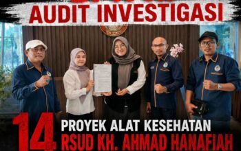 Dugaan Korupsi 14 Proyek Alkes RSUD KH Ahmad Hanafiah Lampung Timur, DPP KAMPUD Minta BPK RI Lakukan Audit