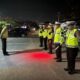 Patroli Malam Minggu, Ditlantas Polda Sultra Jaga Kamseltibcarlantas di Seputaran Kota Kendari
