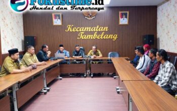 Panpilkades Sekecamatan Tambelang Gelar Rakor Keamanan Bersama Media Lokal Jelang Pilkades 2026