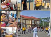 Polres Toraja Utara Gelar Ujian Kesamaptaan Jasmani Semester II, Pastikan Kebugaran Personel Tetap Prima
