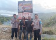 Maksimalkan Sosialisasi Cegah Karhutla Polsek Asera Pasang Baliho Himbauan di Desa Banggarema
