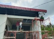 Pembangunan KDKMP Siomanuru Makin Lengkap, Sejumlah Bagian Bangunan Kini Ditata