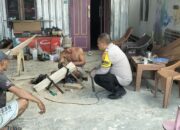Bhabinkamtibmas Pontap Sambangi Warga, Imbau Jaga Kerukunan Dan Waspada Kebakaran