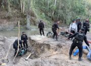 Polres Luwu Melakukan Penegakan Hukum PETI