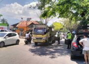 Sat Lantas Polres Palopo Atur Antrean Bbm Di Spbu M. Razak, Jaga Kelancaran Lalu Lintas