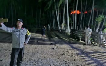 Deteksi Hotspot, Polsek Pagimana Gerak Cepat Cek Titik Api di Pegunungan Desa Sepa