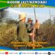 Babinsa Koramil Wawotobi Bersama Tim Gabungan Bergerak Cepat Padamkan Karhutla di Konawe