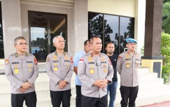 KAPOLDA KEPRI PERINTAHKAN PENINDAKAN PENCURIAN FASILITAS UMUM HINGGA PENADAH