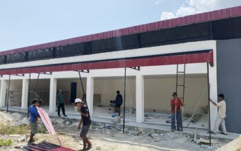 KDKMP Umalaoge Perluas Kelengkapan Bangunan dengan Kanopi dan Plafon
