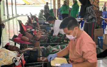 Kodim 1413/Buton Gelar Bakti Sosial Kesehatan Sambut HUT ke-81 TNI