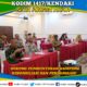 Kodim 1417/Kendari Hadiri Rapat Program Kampung Rekonsiliasi dan Perdamaian Kemenkumham Sultra