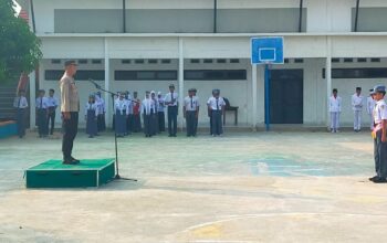 Jadi Pembina Upacara Di Smkn 4 Palopo, Kasat Binmas Tekankan Pencegahan Bullying Hingga Bahaya Narkoba