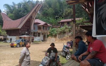 Cegah Kebakaran Saat Kemarau, Polsek Tondon Nanggala Imbau Warga Bijak Sikapi Dampak El Nino