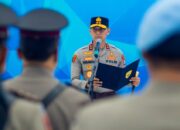 Kapolda Sultra Pimpin Sertijab Sejumlah Pejabat Utama dan Kapolres Jajaran