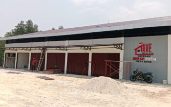 Pekerjaan Kanopi dan Pemasangan Pintu KDKMP Desa Moko Bergerak Cepat Menuju Penyempurnaan