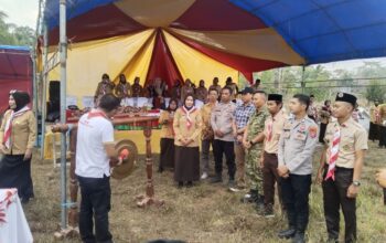 Dukung Pembentukan Karakter Generasi Muda, Danramil 1417-04/Lainea Hadiri Pembukaan Kemah Ranting Laeya ke-V