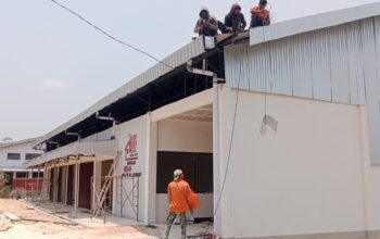 Upaya maksimal wujudkan kelengkapan fasad dan akses utama KDKMP di salah satu titik wilayah Buton Tengah