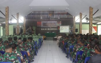 Perkuat Kesadaran Hukum, Kodim 1413/Buton Terima Penyuluhan dari Kumdam XIV/Hasanuddin