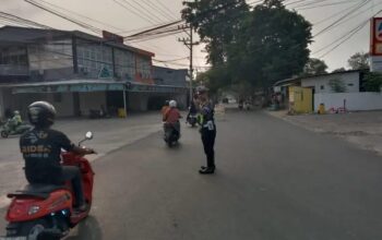Jaga Kelancaran Lalu Lintas Pagi, Satlantas Polres Palopo Pengaturan Cegah Kecelakaan Pupun Tindak Pidana