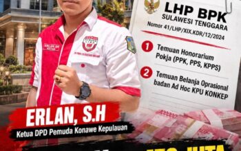 Temuan Rp,458 Juta Dalam Pengelolaan Anggaran KPU Konkep,Pemuda LIRA Minta Kejati Sultra Turun Tangan