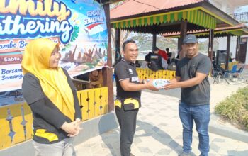 Tak Sekadar Rekreasi, Kominfo Kendari dan KJI Sultra Rawat Kemitraan di Pantai Nambo