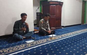 Perkuat Keamanan Lingkungan, Aiptu Armansyah Dj S.Sos Hadiri Musyawarah Evaluasi Pos Kamling di Dusun Bunu