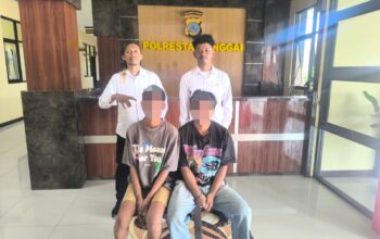Polisi Amankan Dua Remaja Terduga Pelaku Pengeroyokan di Luwuk
