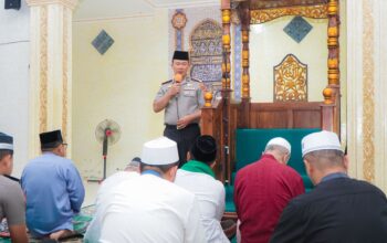 Dari Masjid Al-Huda, Kapolresta Banggai Gaungkan Persatuan dan Toleransi