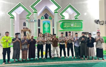 Subuh Keliling, Kapolres Konawe Utara Ajak Warga Peduli Kamtibmas Dan Waspada Penyebaran Hoaks 